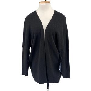 New $172 Slub Knit Dolman Cardigan Luxury Brand SWTR Sweater Medium